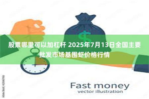股票哪里可以加杠杆 2025年7月13日全国主要批发市场基围虾价格行情