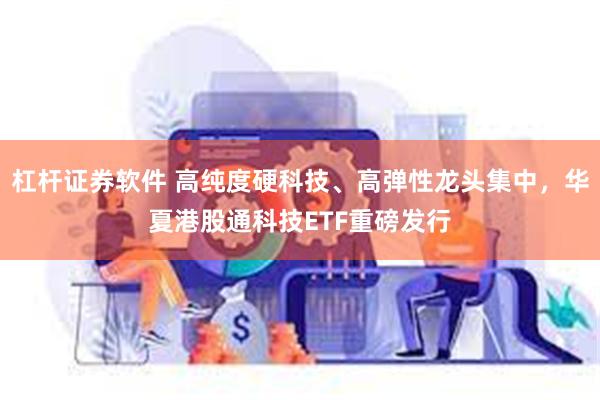 杠杆证券软件 高纯度硬科技、高弹性龙头集中，华夏港股通科技ETF重磅发行