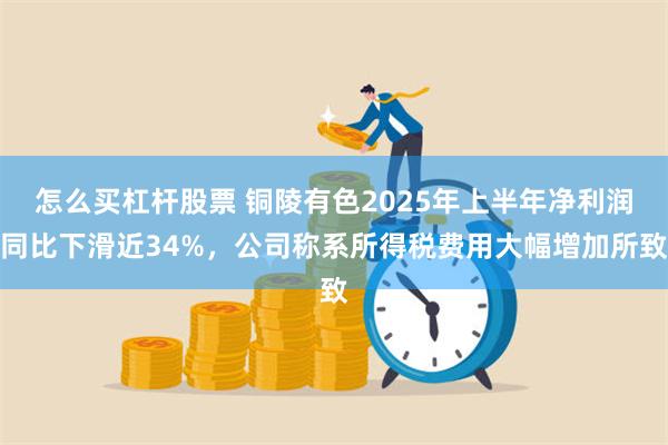 怎么买杠杆股票 铜陵有色2025年上半年净利润同比下滑近34%，公司称系所得税费用大幅增加所致