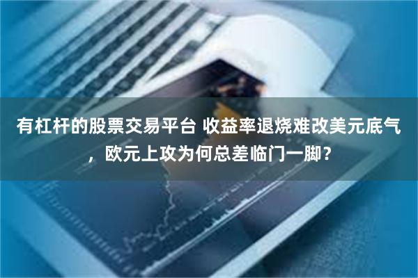 有杠杆的股票交易平台 收益率退烧难改美元底气，欧元上攻为何总差临门一脚？