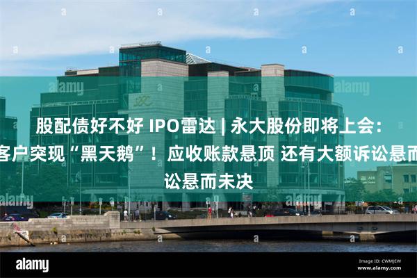 股配债好不好 IPO雷达 | 永大股份即将上会:最大客户突现“黑天鹅”!应收账款悬顶 还有大额诉讼悬而未决