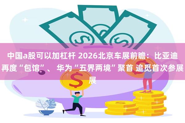 中国a股可以加杠杆 2026北京车展前瞻：比亚迪再度“包馆”、 华为“五界两境”聚首 追觅首次参展