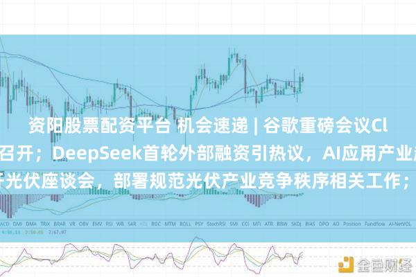 资阳股票配资平台 机会速递 | 谷歌重磅会议Cloud Next将于本周召开；DeepSeek首轮外部融资引热议，AI应用产业趋势不变；四部委召开光伏座谈会，部署规范光伏产业竞争秩序相关工作；荣耀机器人“闪电”半马夺冠，机构重点看好这三大方向