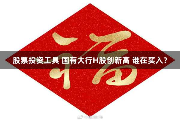 股票投资工具 国有大行H股创新高 谁在买入？