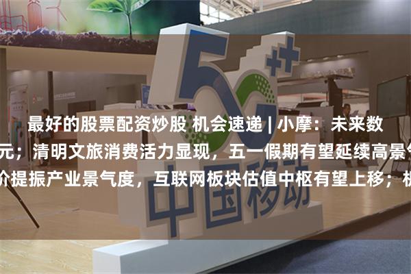 最好的股票配资炒股 机会速递 | 小摩：未来数月铝价有望突破4000美元；清明文旅消费活力显现，五一假期有望延续高景气；算力涨价提振产业景气度，互联网板块估值中枢有望上移；机构上调券商一季报扣非归母净利润增速
