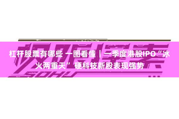 杠杆股票有哪些 一图看懂｜一季度港股IPO“冰火两重天” 硬科技新股表现强势