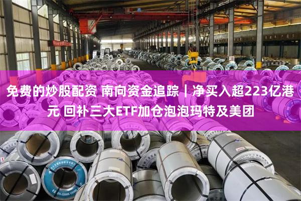 免费的炒股配资 南向资金追踪｜净买入超223亿港元 回补三大ETF加仓泡泡玛特及美团