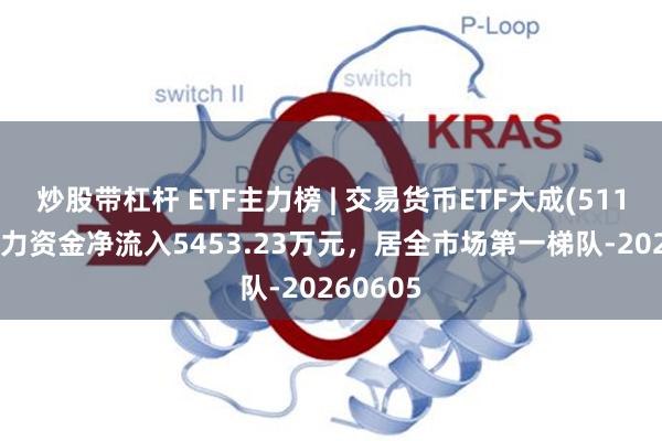 炒股带杠杆 ETF主力榜 | 交易货币ETF大成(511690)主力资金净流入5453.23万元，居全市场第一梯队-20260605