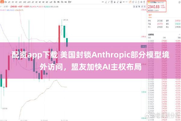 配资app下载 美国封锁Anthropic部分模型境外访问，盟友加快AI主权布局