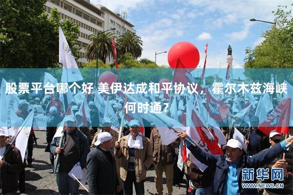 股票平台哪个好 美伊达成和平协议，霍尔木兹海峡何时通？