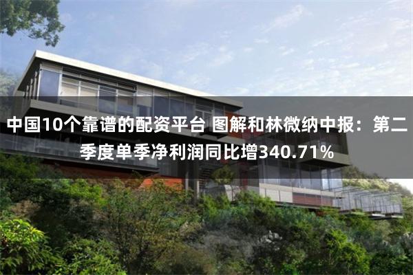 中国10个靠谱的配资平台 图解和林微纳中报：第二季度单季净利润同比增340.71%