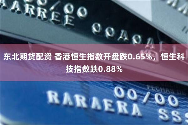 东北期货配资 香港恒生指数开盘跌0.65%，恒生科技指数跌0.88%